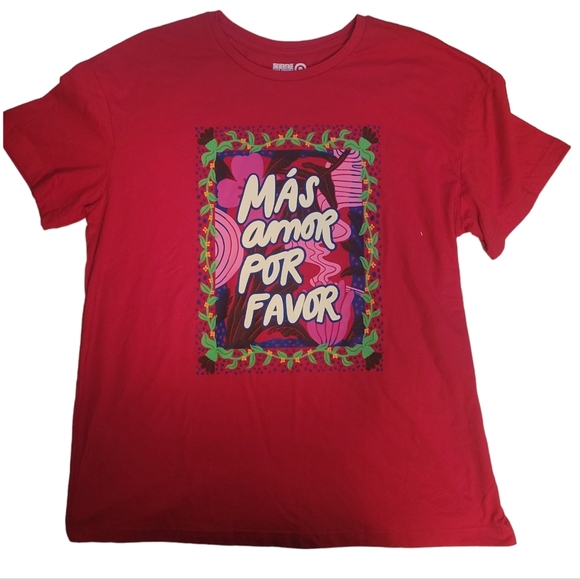 Latino Heritage Tee Red Large - Picture 1 of 4
